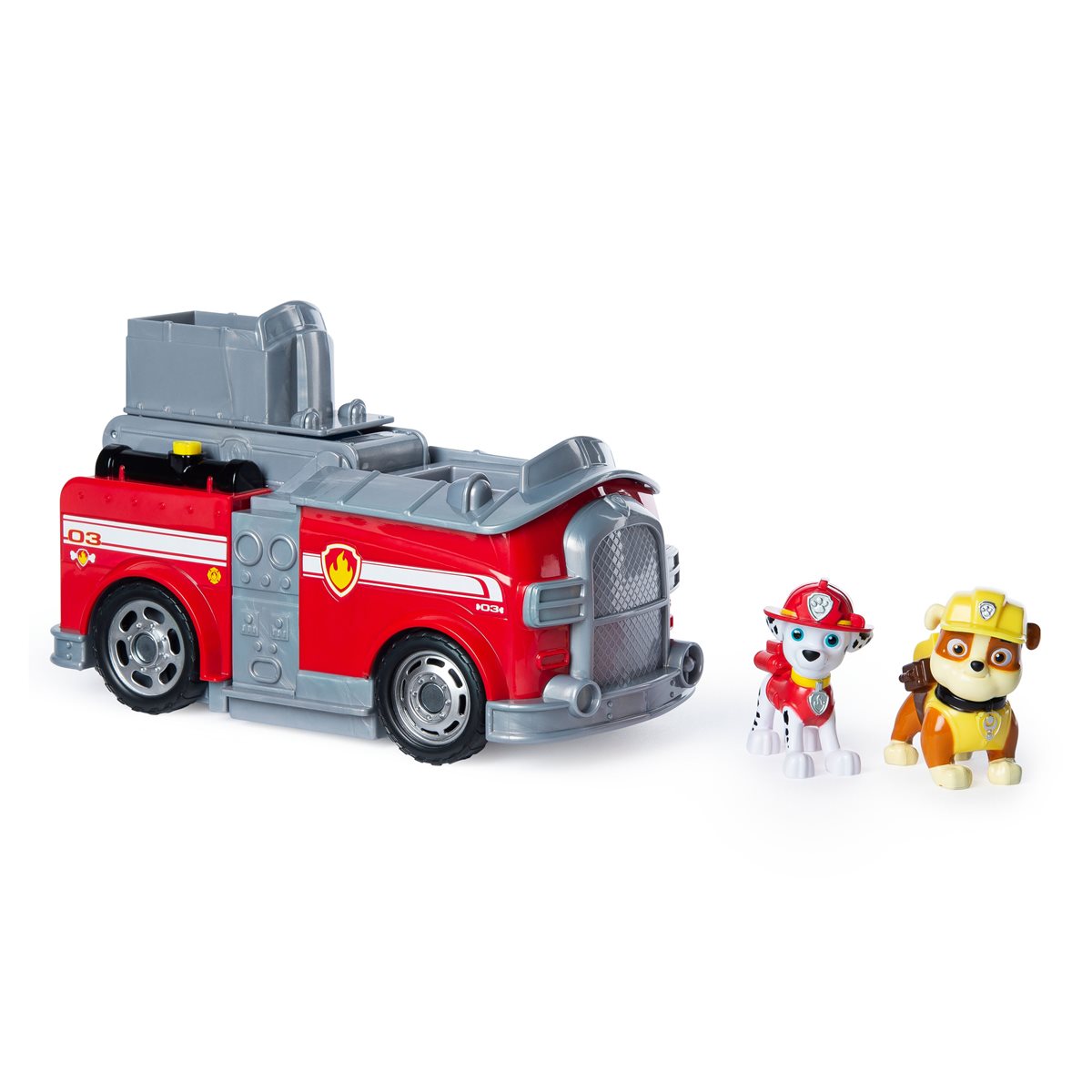 hack Beliggenhed Perfervid PAW Patrol Marshall Split-Second 2-in-1 Transforming Fire Truck Vehicle