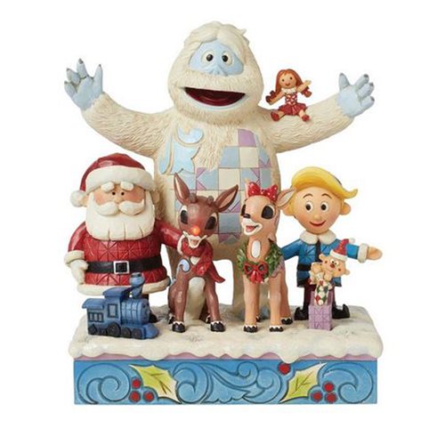 Rudolph the Red-Nosed Reindeer Rudolph and Friends By Jim Shore Statue
