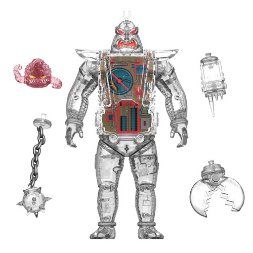 Teenage Mutant Ninja Turtles Krang Android Body (Clear) Super Cyborg Vinyl Figure