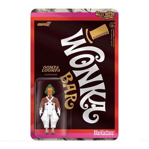 Willy Wonka and the Chocolate Factory Oompa Loompa 3 3/4-Inch ReAction Figure