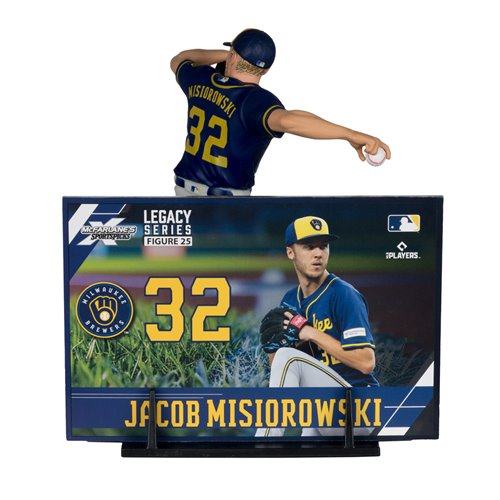 MLB SportsPicks Milwaukee Brewers Jacob Misiorowski 7-Inch Posed
