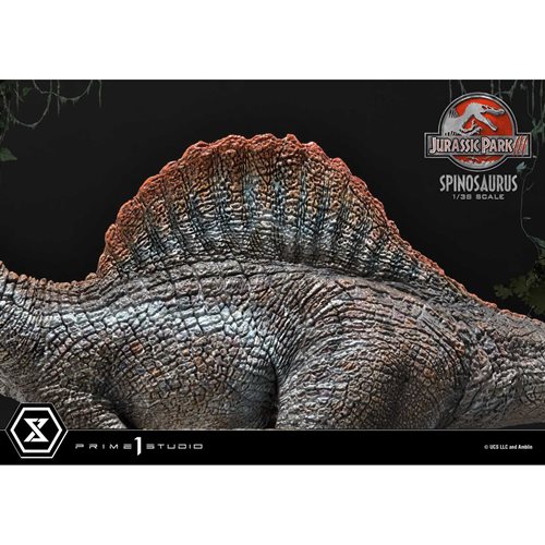 Jurassic Park III Spinosaurus 1:38 Scale Statue