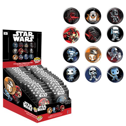 Star Wars: The Force Awakens Pop! Button Display Case