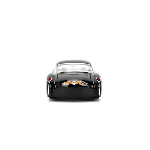 Bigtime Muscle 1957 Black Chevrolet Corvette 1:24 Scale Die-Cast Metal Vehicle