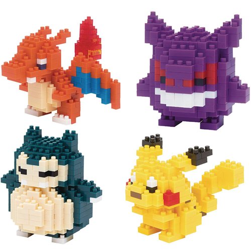 Pokemon All-Star Series Nanoblock Case of 8