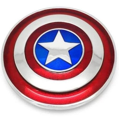 Captain America Shield Small Pendant Necklace