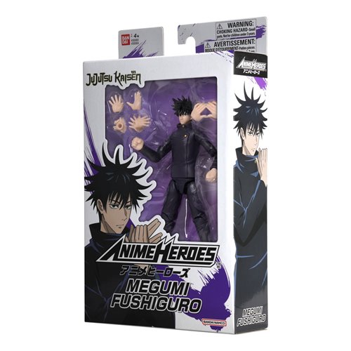 Jujutsu Kaisen Anime Heroes Action Figure Case of 6