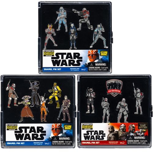 Star Wars Pin Bundle of 3 Sets - Entertainment Earth Exclusive
