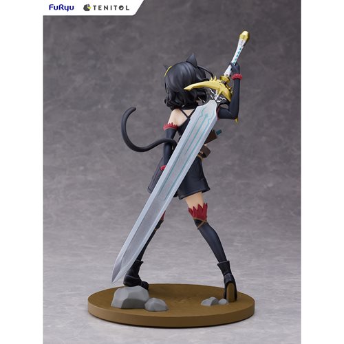 Reincarnated as a Sword Fran and Master Tenitol Statue