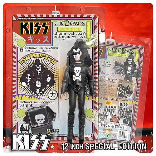 KISS Demon Hotter than Hell 12-Inch Action Figure