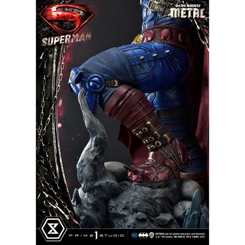 Dark Nights: Metal Superman Deluxe Museum Masterline 1:3 Scale Statue