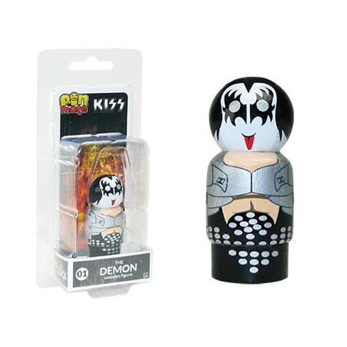 KISS Destroyer The Demon Pin Mate Wooden Figure
