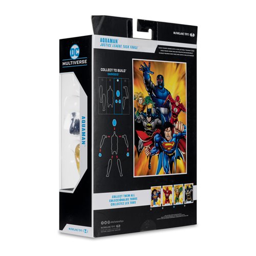 DC Build-A Wave 14 Aquaman Justice League Task Force 7-Inch Scale Action Figure
