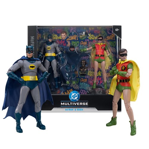 DC Multiverse Batman and Robin Batman Classic TV Series McFarlane Collector Edition #5 7-Inch Action