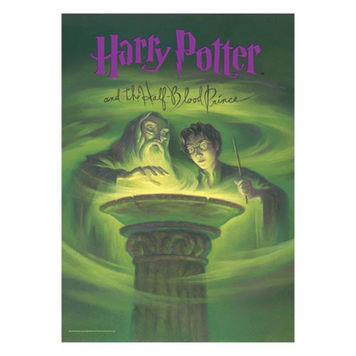 Harry Potter and the Half-Blood Prince Book Cover MightyPrint Wall Art Print