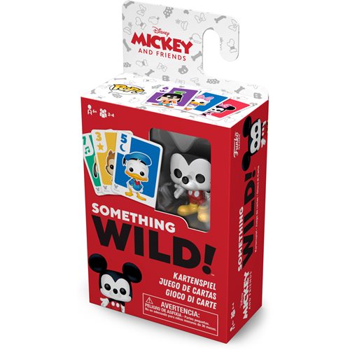 Mickey and Friends Something Wild Pop! Card Game - Deutsch / Espanol / Italiano Edition
