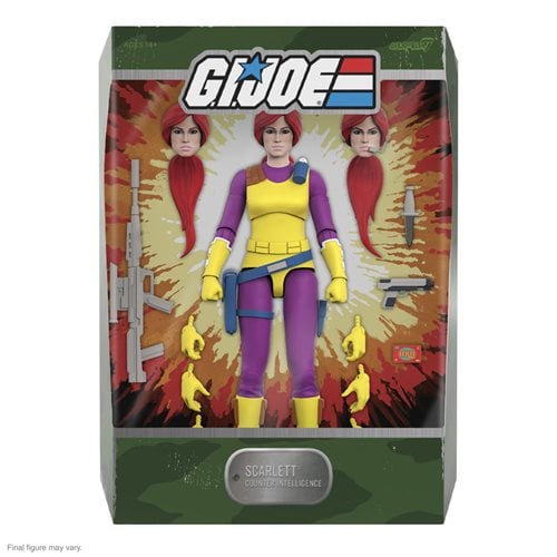 G.I. Joe Ultimates Scarlett (DIC Purple) 7-Inch Action Figure
