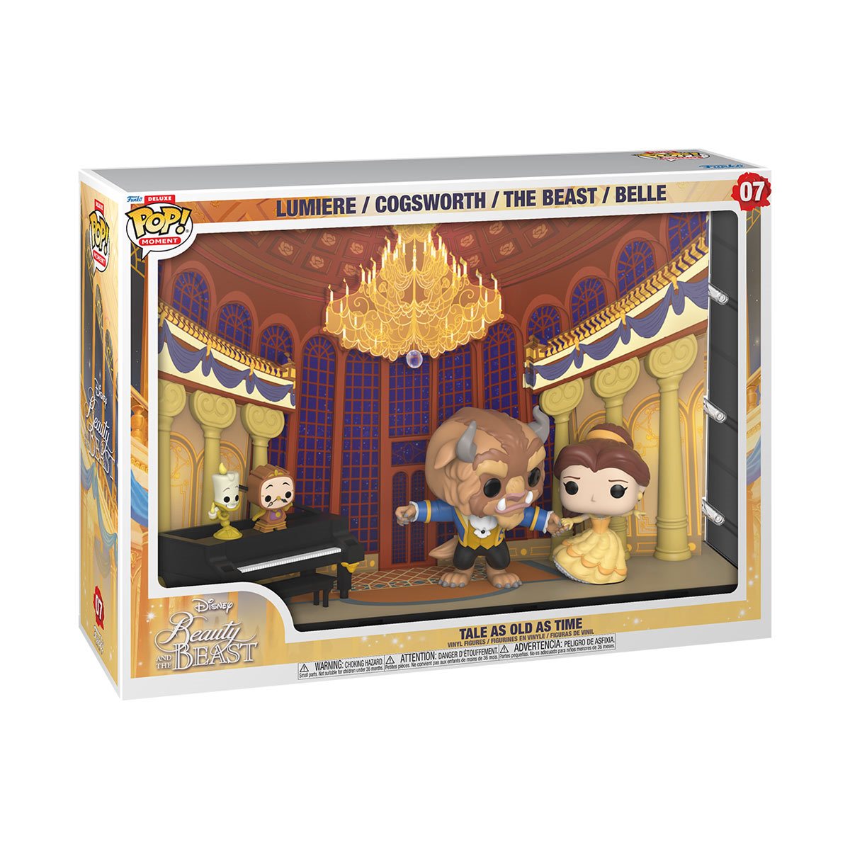 Pas op inch Evenement Beauty and the Beast Tale as Old as Time Deluxe Funko Pop! Vinyl Moment #07