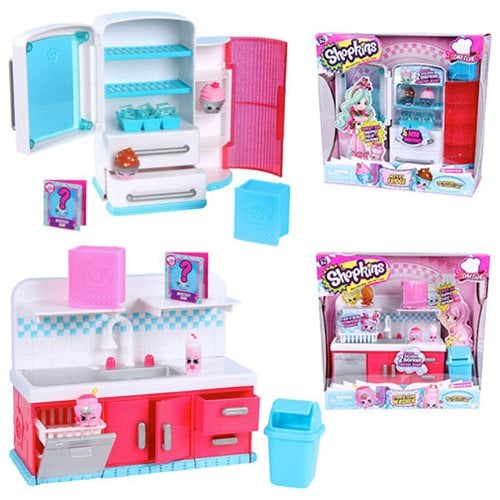 Shopkins Series 6 Chef Club Washer and Fridge Playset Case