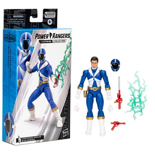 Power Rangers Lightning Collection Lightspeed Rescue Blue Ranger 6-Inch Action Figure