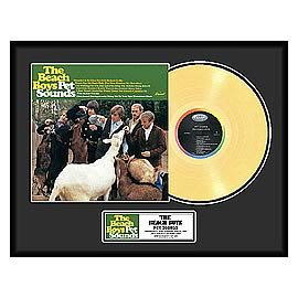The Beach Boys Pet Sounds Framed Gold Record