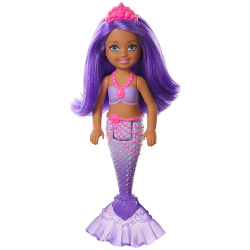Barbie Dreamtopia Chelsea Mermaid Doll with Purple Hair