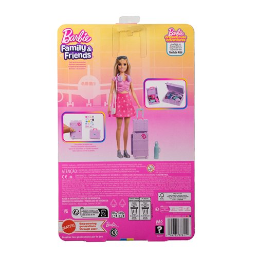 Barbie Family & Friends Malibu Travel Doll