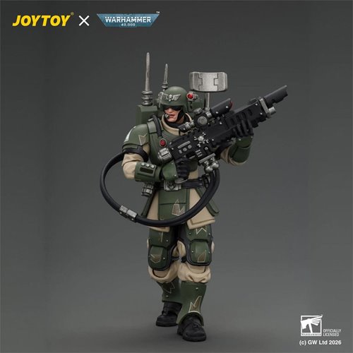 Joy Toy Warhammer 40,000 Astra Militarum Kasrkin 3 with Hot-Shot Lasgun Action Figure