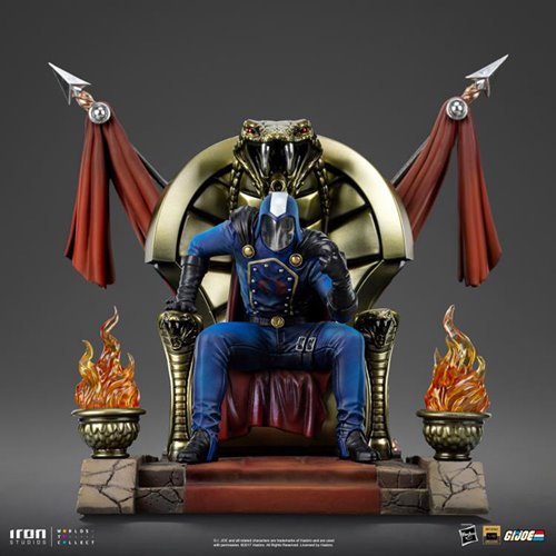 G.I. Joe Cobra Commander Deluxe 1:10 Art Scale Limited Edition Statue