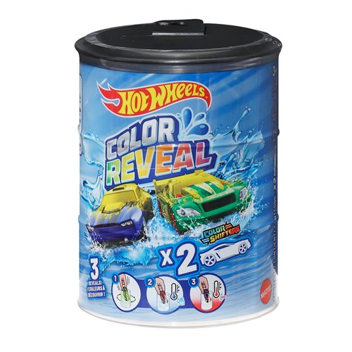 Hot Wheels Color Reveal Vehicle 2-Pack 2025 Mix 1 Case of 4