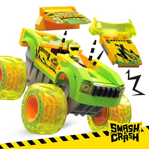 Hot Wheels Mega  Smash 'N Crash Gunkster Monster Truck