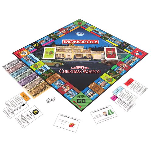 National Lampoon's Christmas Vacation Monopoly Game