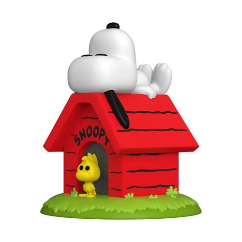 Peanuts Snoopy on Doghouse Deluxe Funko Pop! Vinyl Figure