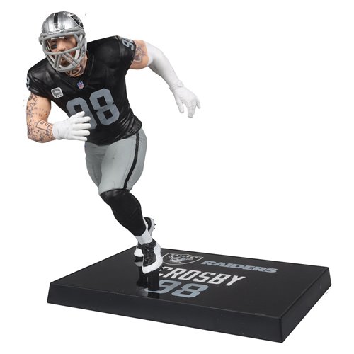 NFL SportsPicks 2024 Wave 2 Las Vegas Raiders Maxx Crosby 7-Inch Scale Posed Figure