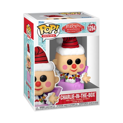 Rudolph the Red-Nosed Reindeer Charlie-in-the-Box Funko Pop! Vinyl Figure #1264