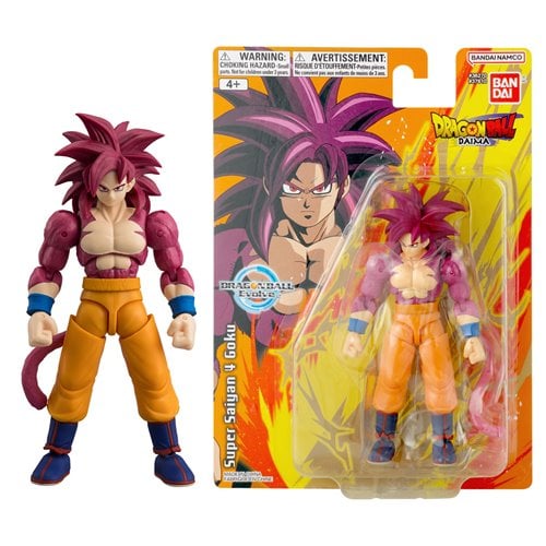 Dragon Ball Evolve Super Saiyan 4 Goku Daima Action Figure