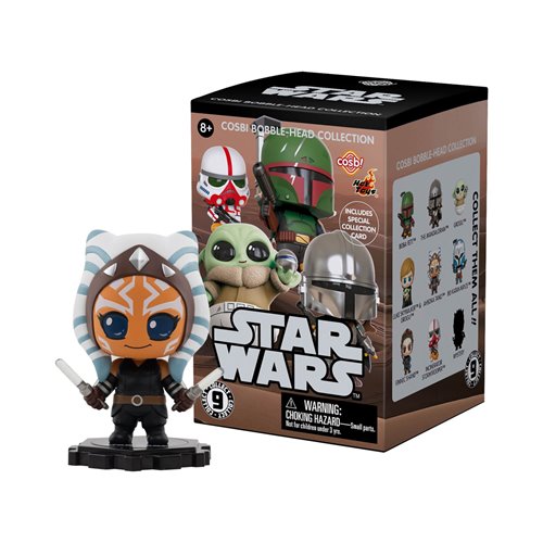 Star Wars Cosbi Bobble Head Collection Blind-Box Mini-Figure Case of 8