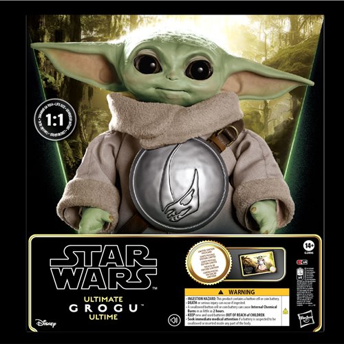 Star Wars Ultimate Grogu 1:1 Scale Premium Animatronic Limited Edition Life-Size Replica with Postcard