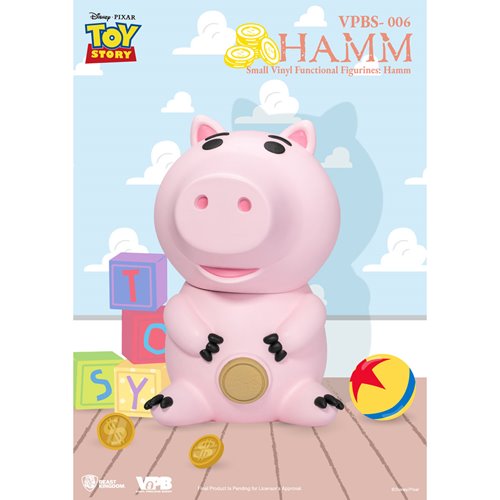 Toy Story Hamm VPBS-006 Small Vinyl Piggy Bank