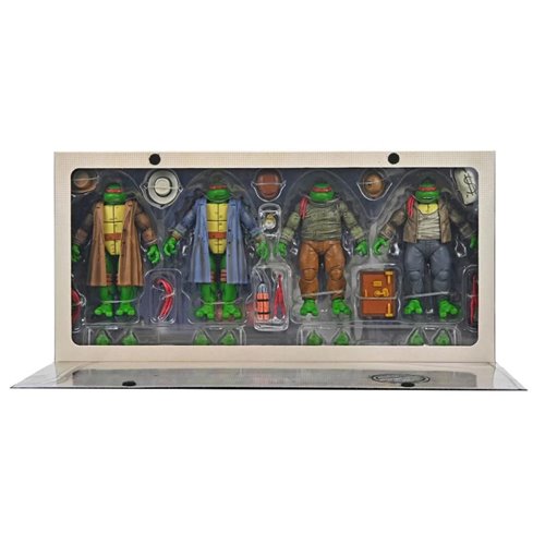 Teenage Mutant Ninja Turtles Mirage Comics Gangster Turtles 7-Inch Scale Action Figure 4-Pack