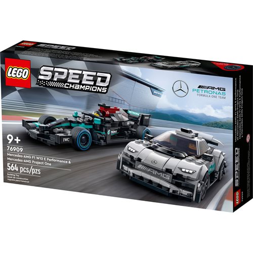 LEGO 76909 Speed Champions Mercedes-AMG F1 W12 E Performance & Mercedes-AMG Project One