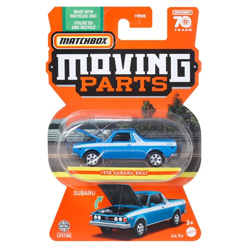 Matchbox Moving Parts 2023 Mix 5 Vehicles Case of 8