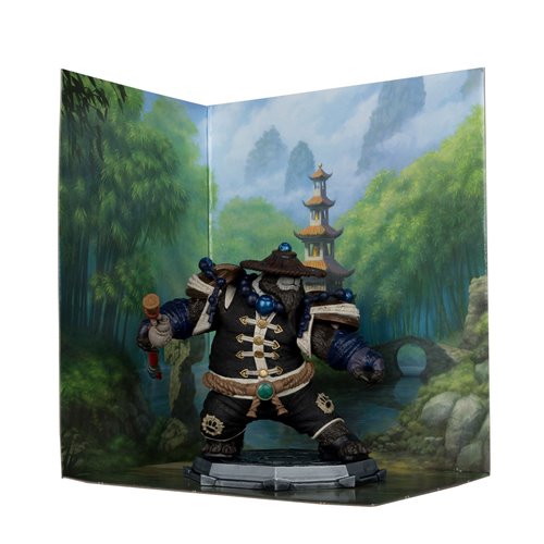 World of Warcraft Wave 2 Pandaren Monk and Rogue 1:12 Scale Posed Figure