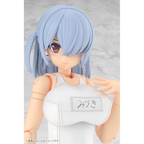 Frame Arms Girl Mizuki (School Swimsuits White Version) Model Kit