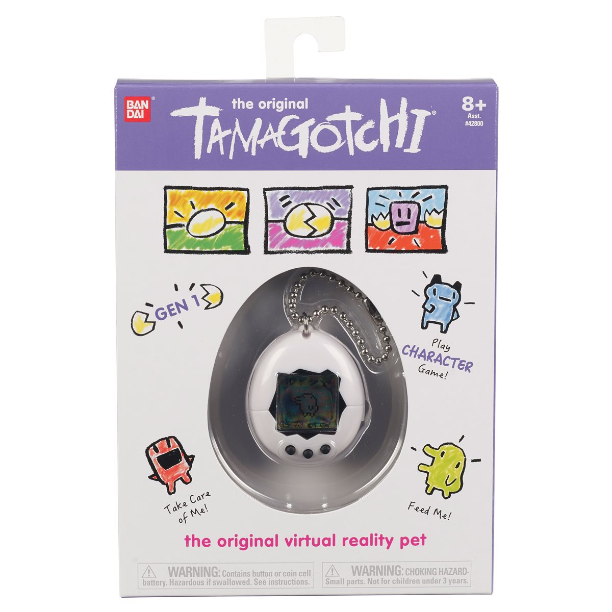 Original Tamagotchi (Gen. 2) Pastel Bubbles Virtual Pet