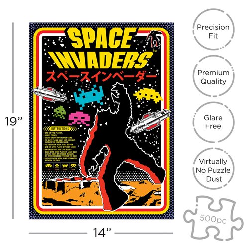 Space Invaders 500-Piece Puzzle