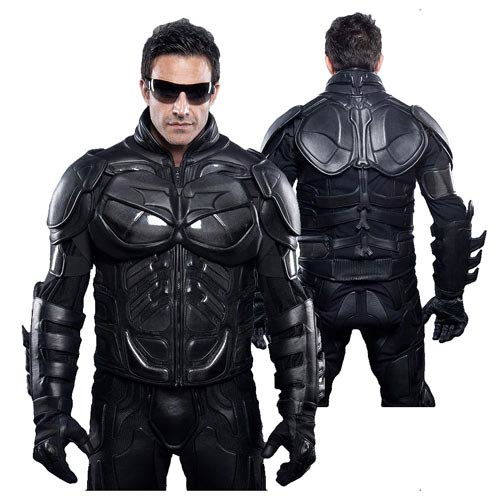 Biker The Dark Knight Bruce Wayne Leather Jacket - Jackets Expert