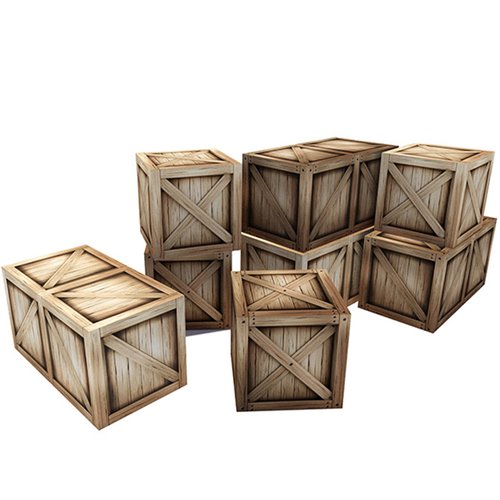 Crate Pack 3.0 Pop-Up 1:12 Scale Diorama