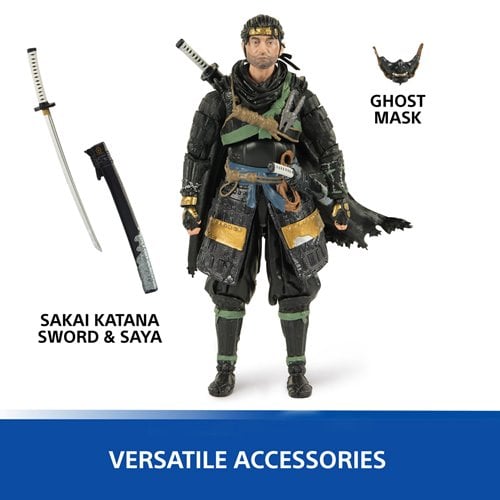 Ghost of Tsushima Legends Shapes Collection Jin Sakai 6-Inch Action Figure