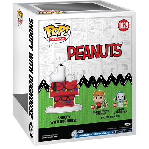 A Charlie Brown Christmas Snoopy and Doghouse Deluxe Funko Pop! Vinyl Figure
